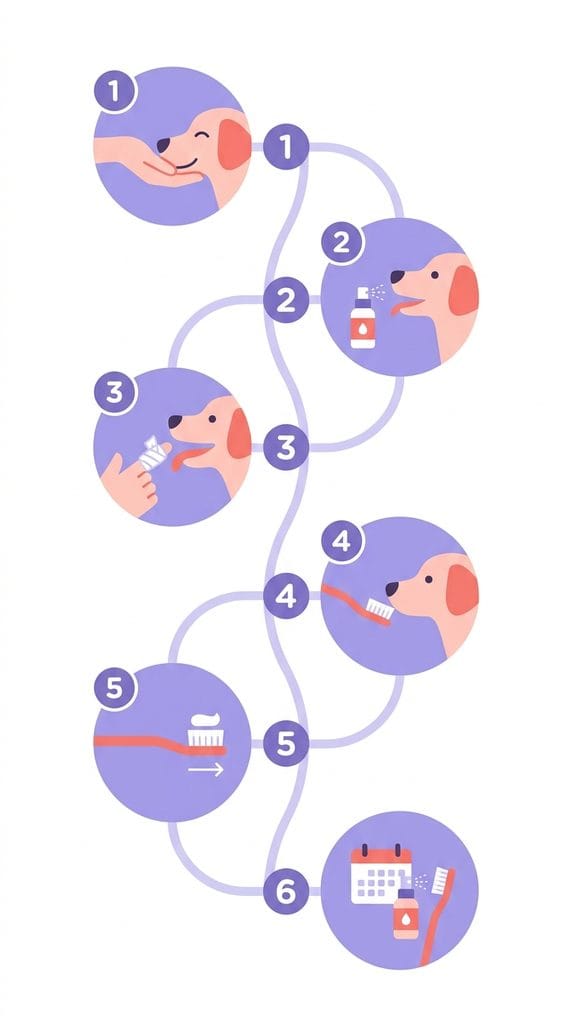 guía paso a paso para limpiar los dientes de tu perro sin cepillo